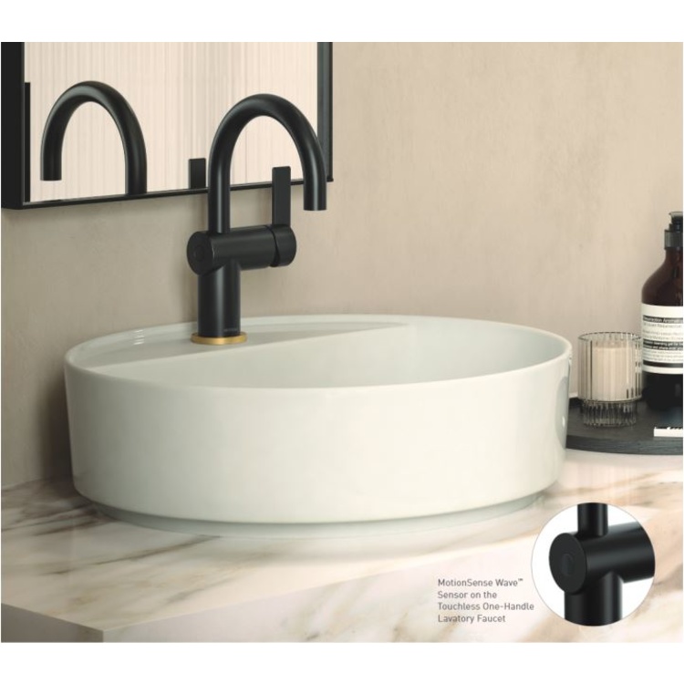 Moen 6221EW Cia One-Handle Lavatory Faucet, MotionSense Wave - Chrome