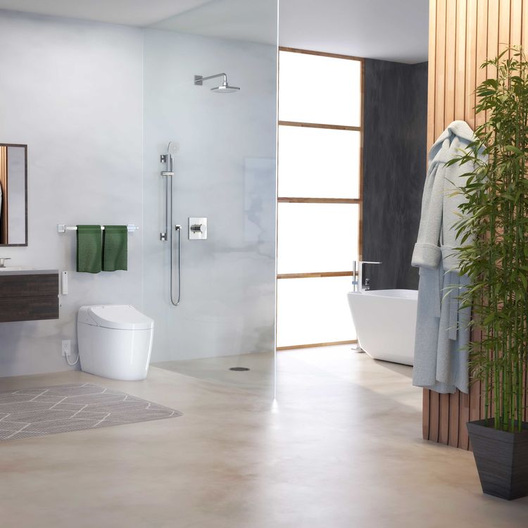 TOTO G450 WASHLET Complete Electronic Toilet Cotton White, MS922CUMFG01