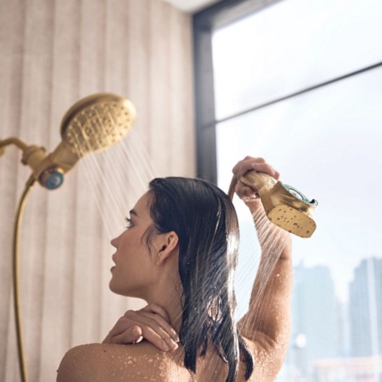 Moen 220C3EPBG Verso 2in1 EcoPerformance Shower Head and Hand Shower