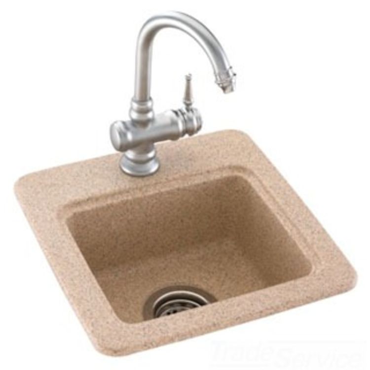 Swanstone Bs 1515 010 White 15 X 15 Drop In Entertainment Sink
