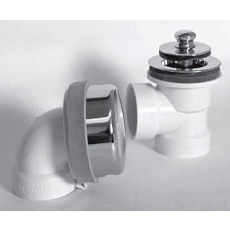Watco Innovator Push Pull Drain Tee Half Kit Brushed Nickel (917PP