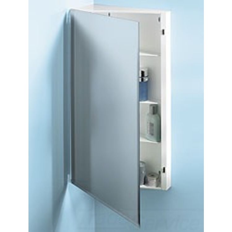 Broan Nutone 867p30wh White Corner Medicine Cabinet 16 X 30