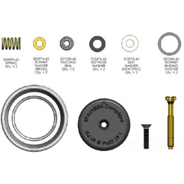 T&S Brass B-10K T&S Brass B10K Pre-Rinse Repair Kit