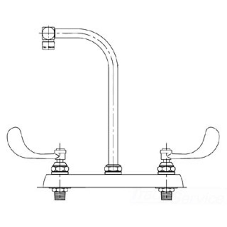 T&S Brass B-1120-04 T&S Brass B-1120-04 Workboard Faucet