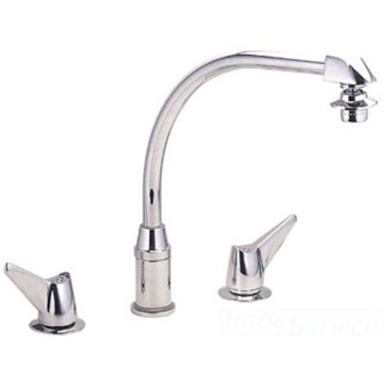 Elkay Lkd2452bh Hi Arc Dual Handle Kitchen Faucet