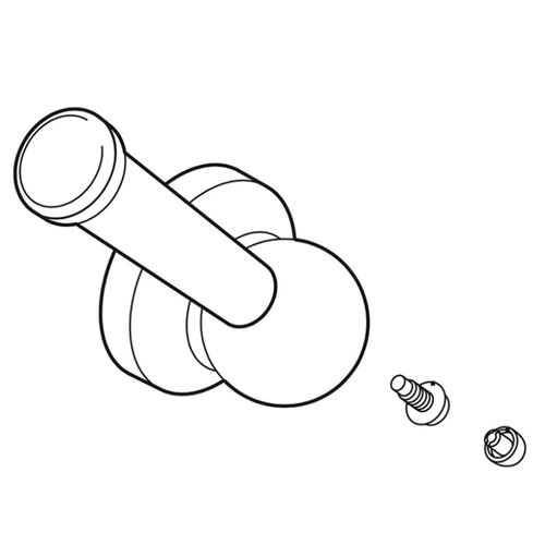 Brizo RP77550SS Artesso Handle, Set Screw & Button, Stainless