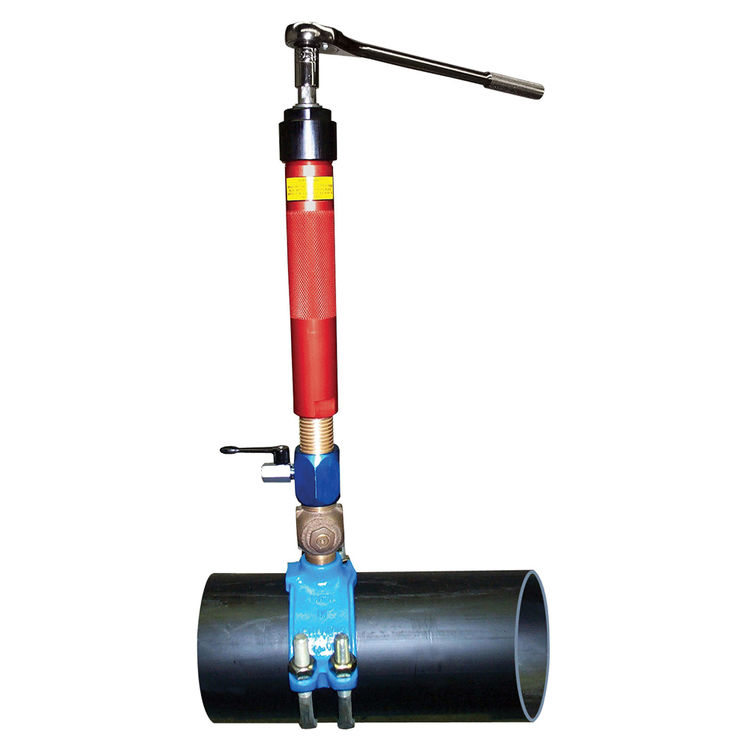 Wheeler Rex 8100 Hot Tap, Wet Tap 3/4" & 1" NPT Hand Operated Drilling