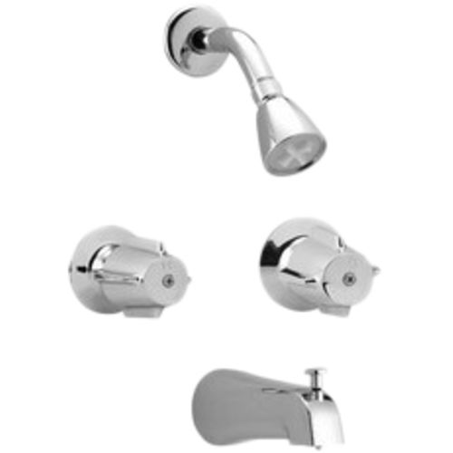 Matco Faucet VE-830C Value Engineered Two Handle Tub & Shower Trim Slip On Spout