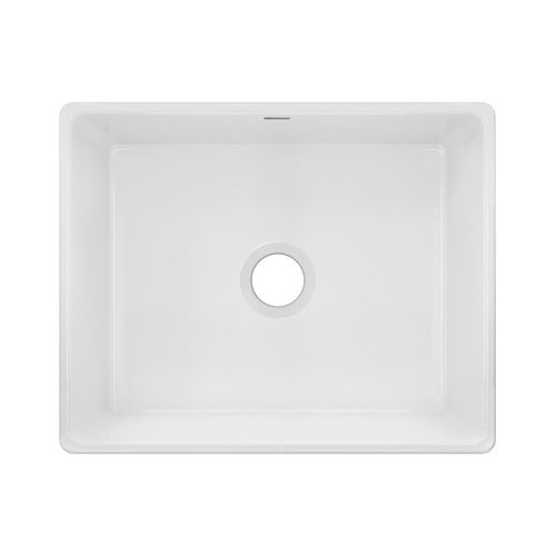Elkay Fireclay 247/16" x 1911/16" x 91/8" Single Bowl Farmhouse Sink