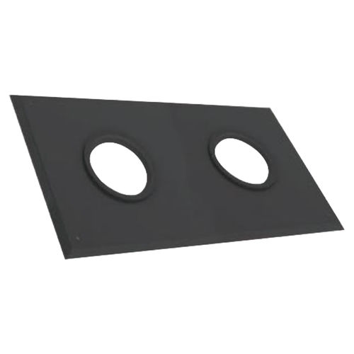 M&G DuraVent 4PPS-WPT DuraVent 4PPS-WPT PolyPro 3-Inch Wall Plate, Black
