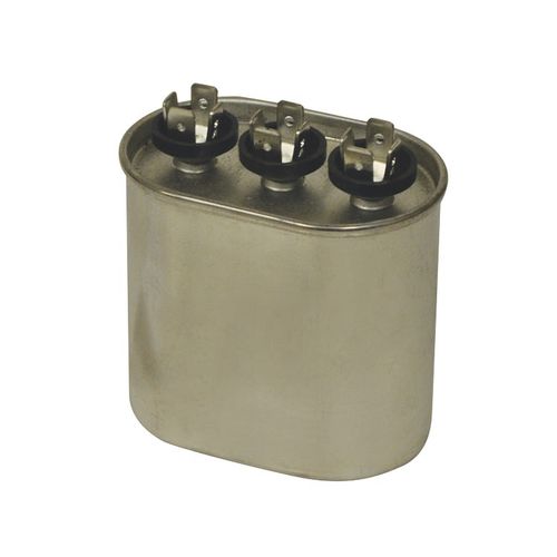 Mars 12142 Mars Blue Box Motor Run Capacitor, 25/3 MFD, Dual Section 370 Volt Oval (12142)
