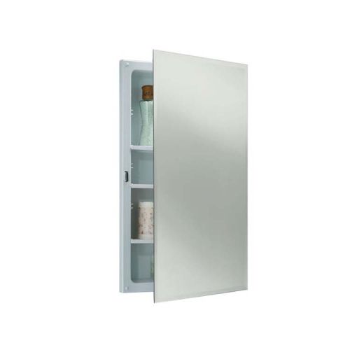 Jensen Horizon 16in x 26in White Recess Mounted Medicine Cabinet