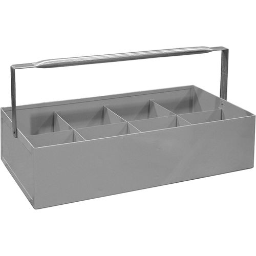 Jones Stephens N70500 Jones Stephens N70500 Metal Tote Tray with Stationary Dividers