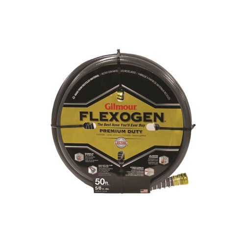 Gilmour Mfg 1058050 5/8X50-Foot Flexogen Garden Hose All-Weather - Rubber - Each