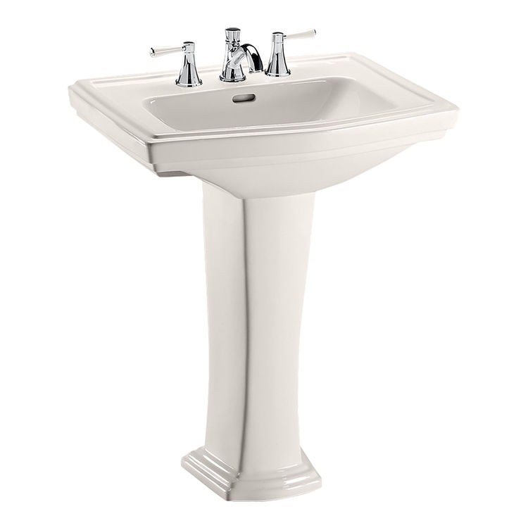 Toto LPT78003 Clayton 27 x 20 Bone Pedestal Lavatory Sink