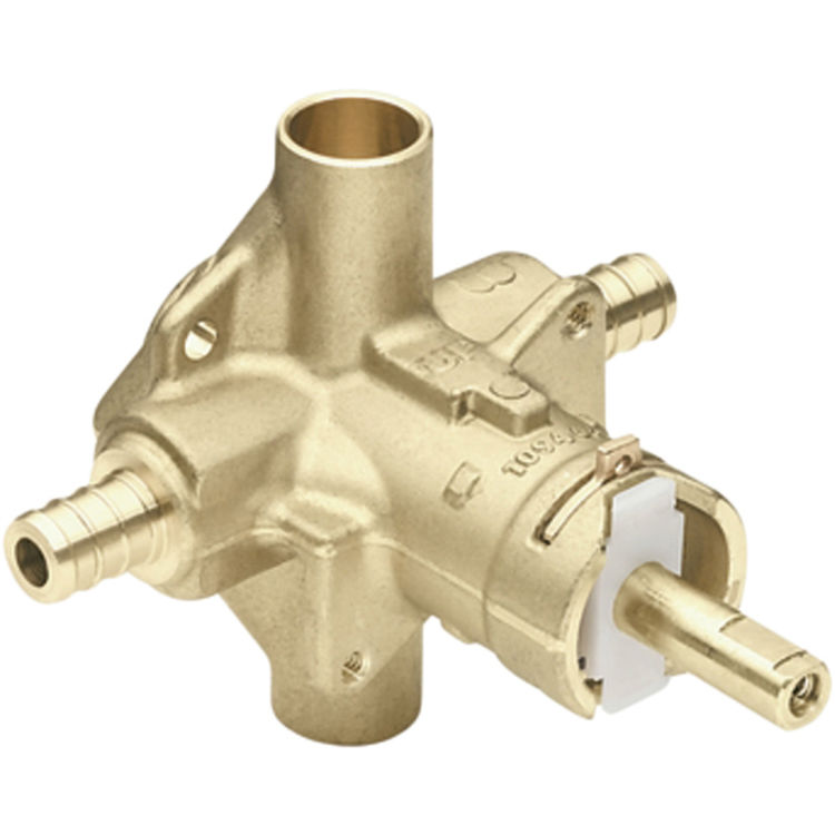 Moen 62380 Rough In Pex Ready Posi Temp Tubshower Rough In Valve Pex