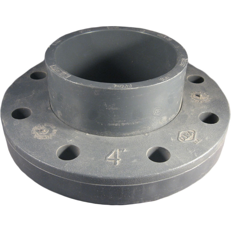 Spears 4" Schedule 80 PVC Pipe Flange PlumbersStock
