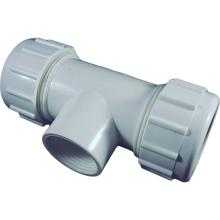 PVC 11/4" Dresser Tee PlumbersStock
