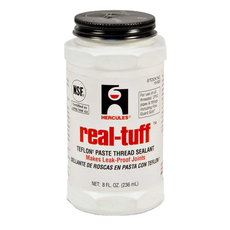 Hercules 1/4 Pint Realtuff Teflon Dope PlumbersStock