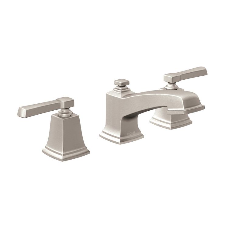 Moen T6220SRN Brushed Nickel Boardwalk Two Handle Lavatory Faucet